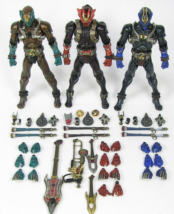 S.I.C.仮面ライダー裁鬼＆鋭鬼＆弾鬼