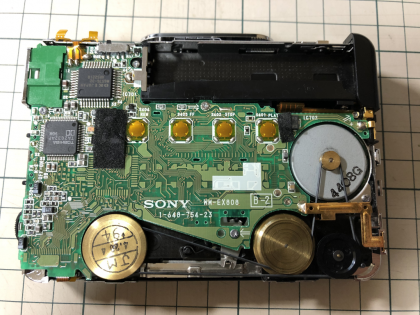 M.Hirata's blog » Blog Archive » SONYウォークマンWM-EX808のベルト交換