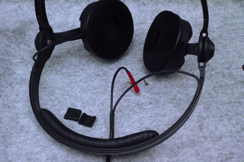 10年愛用のヘッドフォンSENNHEISER HD25-1の部品交換をした
