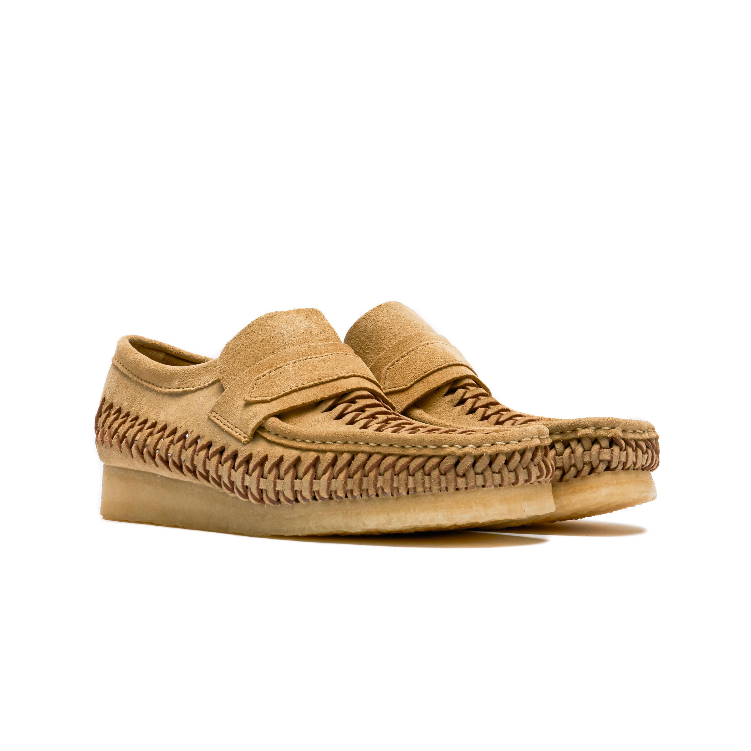 CLARKS クラークス Wallabee Loafer Weave ワラビーローファー