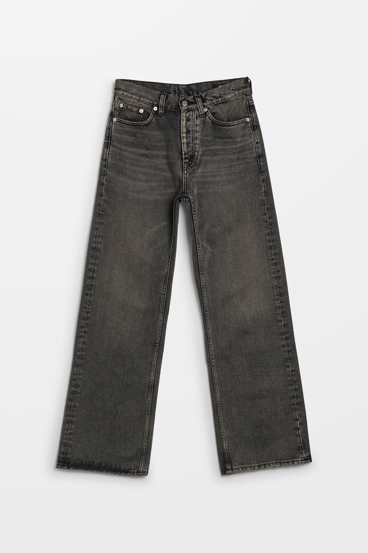 Loose-Fit Jeans in Dirty Black Vintage – HOPE STHLM