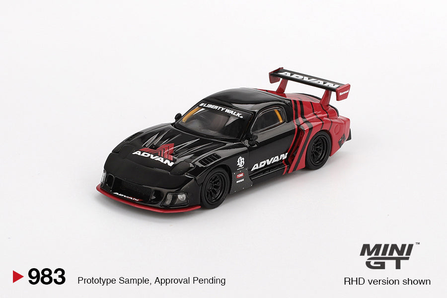 MINI GT 1:64 Mazda RX-7 LB-Super Silhouette Advan MGT00983