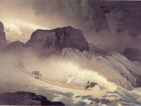 川合玉堂の'鵜飼'の最高傑作がやっと登場！: いづつやの文化記号