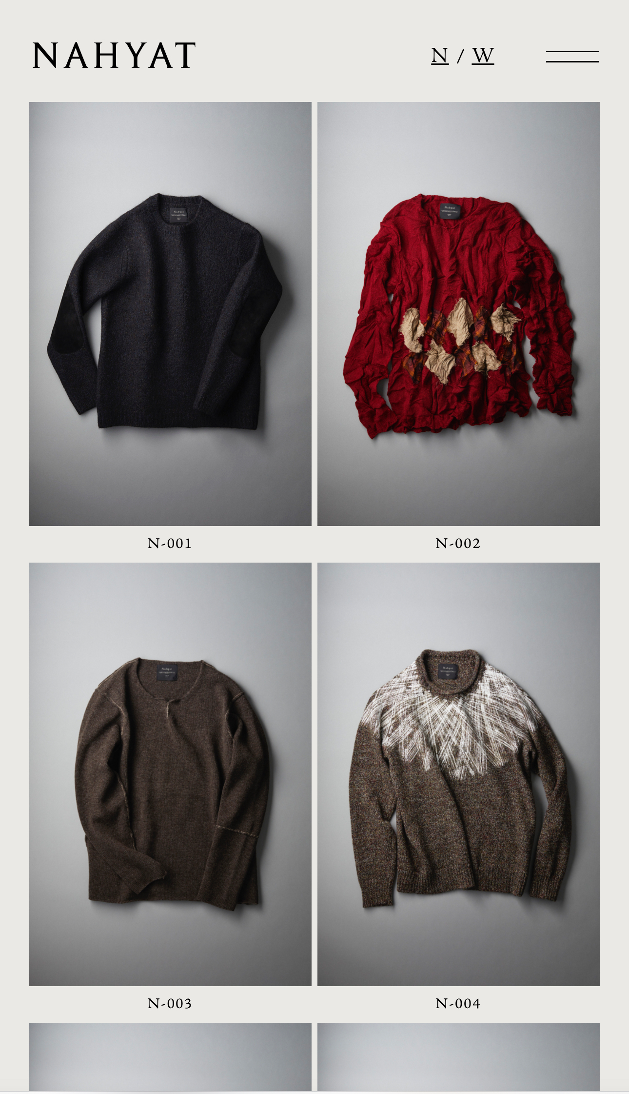 ニットデザイナー 依田聖彦（NAHYAT） | IDEAL