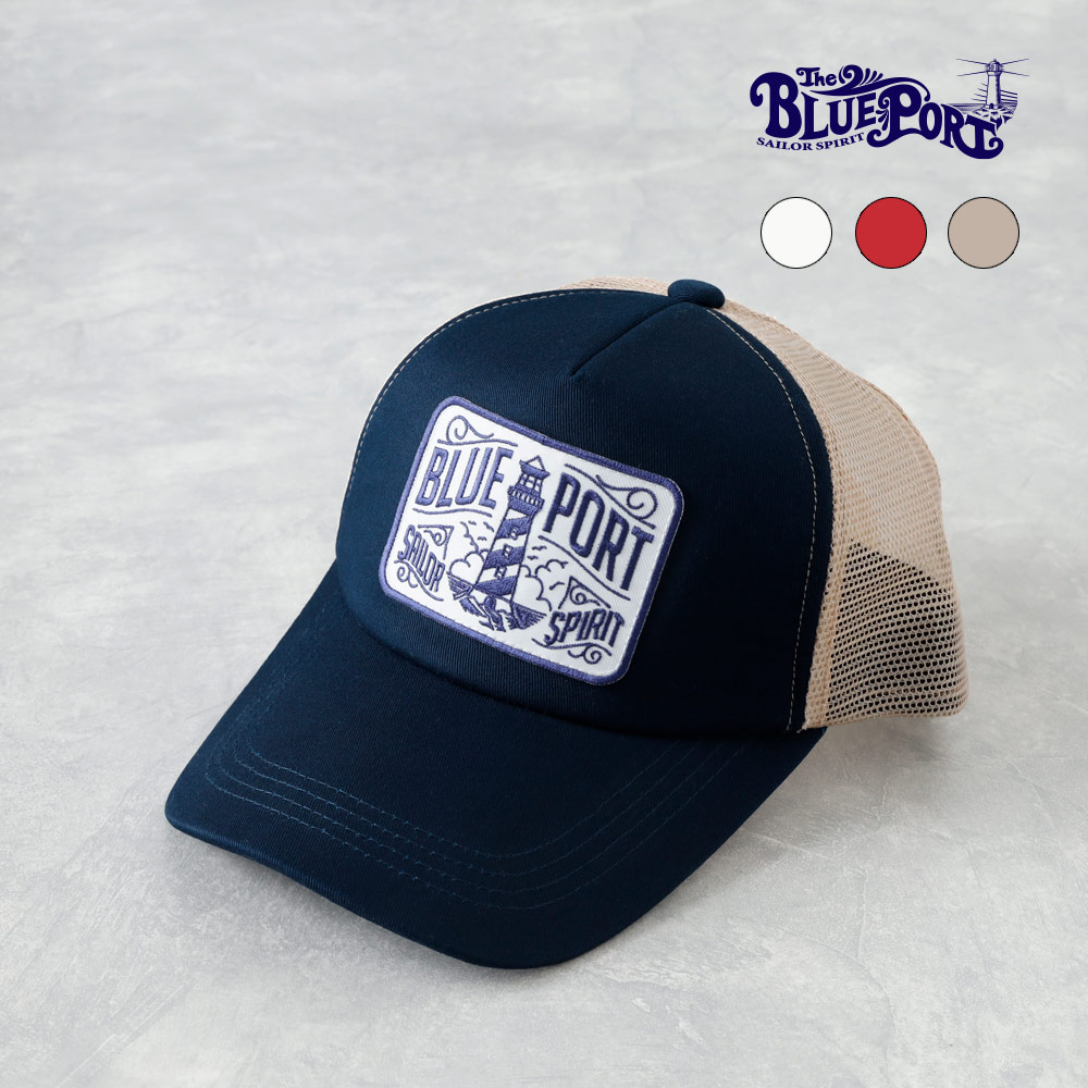 BLUE PORT】ORIGINAL MESH CAPオリジナルメッシュキャップ 