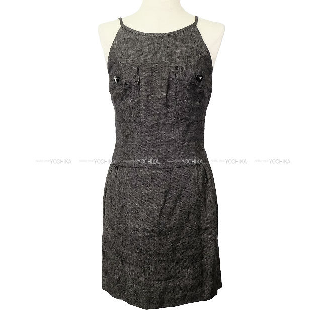 渋谷並木橋店】CHANEL シャネル ワンピース ノースリーブ ココマーク