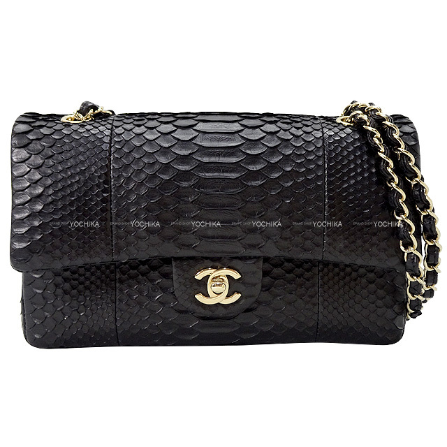 CHANEL シャネル ショルダーバッグ マトラッセ 25 Wフラップ 黒