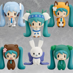 ねんどろいどぷらす カプセルファクトリー ～雪ミクと北の大地のなかま