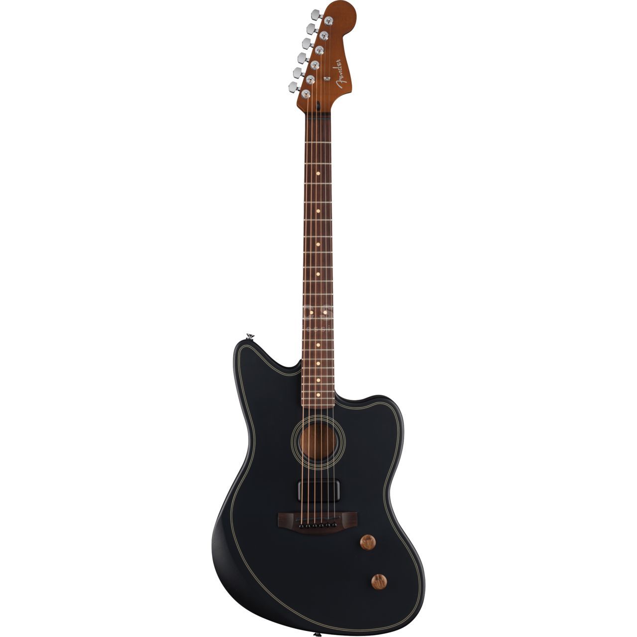 Fender Acoustasonic Standard Jazzmaster Black | USA