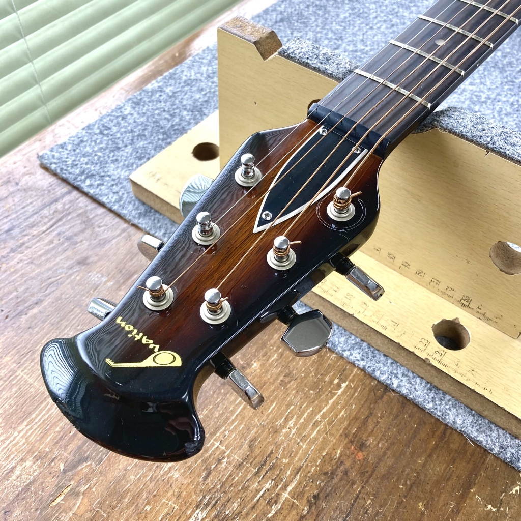 □ Ovation Standard Balladeer フレット＆ナット＆サドルを交換