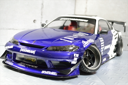 Round.193 D-like製 S15シルビア改 3カラーグラフィック塗装【DL099-1