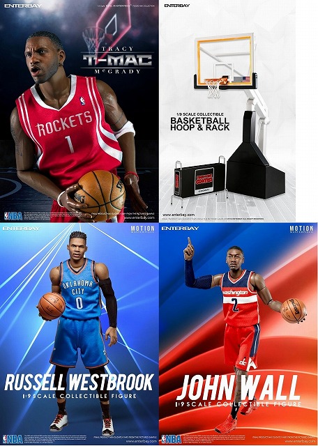 エンターベイNBAコレクションからトレイシー・マグレディ、ラッセル