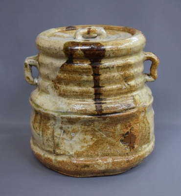 加藤光右衛門 美濃伊賀 水指 鵬雲斎宗匠 | 茶道具 小西康のぶろぐ