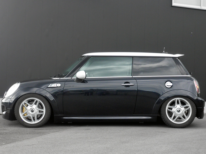 RUSHダンパー車高調整キット IMPORT-CLASS MINI R56 ミニ 装着データ
