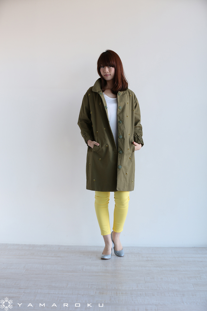 MUVEIL（ミュベール） ハチ刺繍コート！！ | YAMAROKU New Arrival