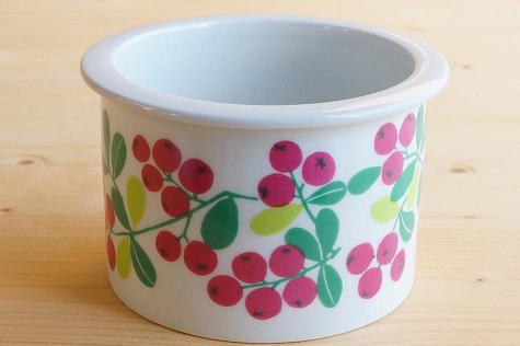 ARABIA（アラビア)POMONA（ポモナ)ジャムポット/リンゴン