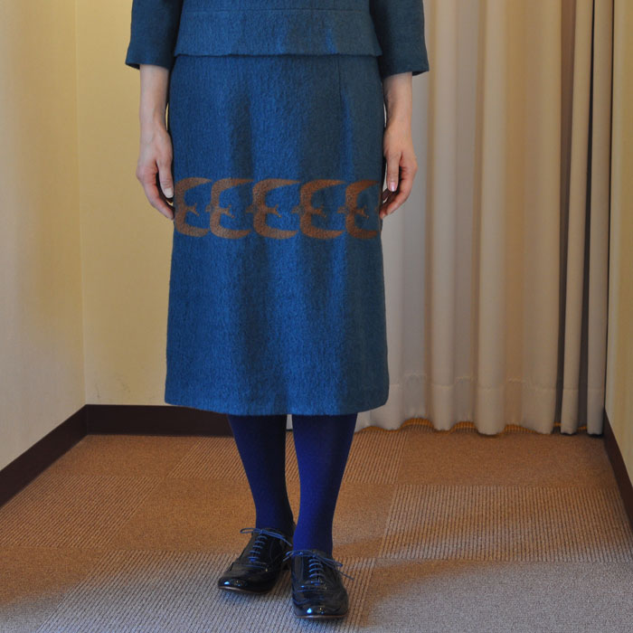 ミナペルホネン go! ワンピース blue | Lin total fashion place blog