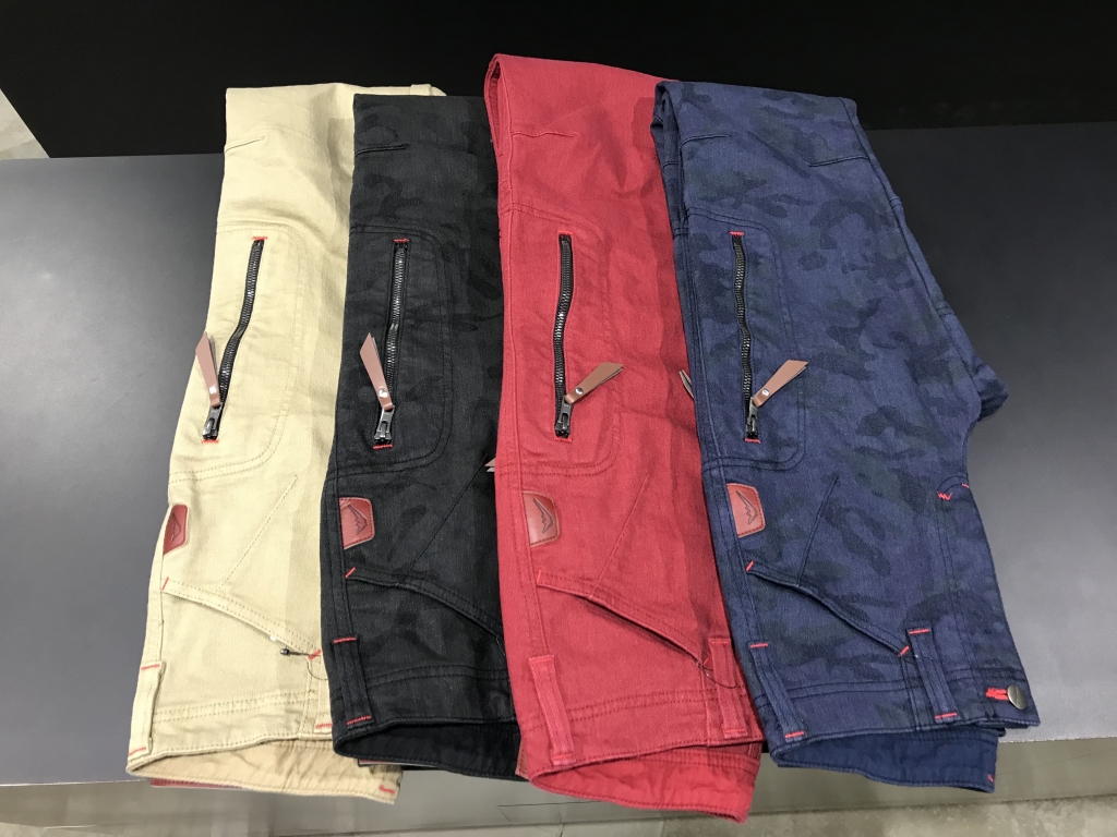 K-1934 エクスパンドコーデュラデニム と K-1935 エクスパンド