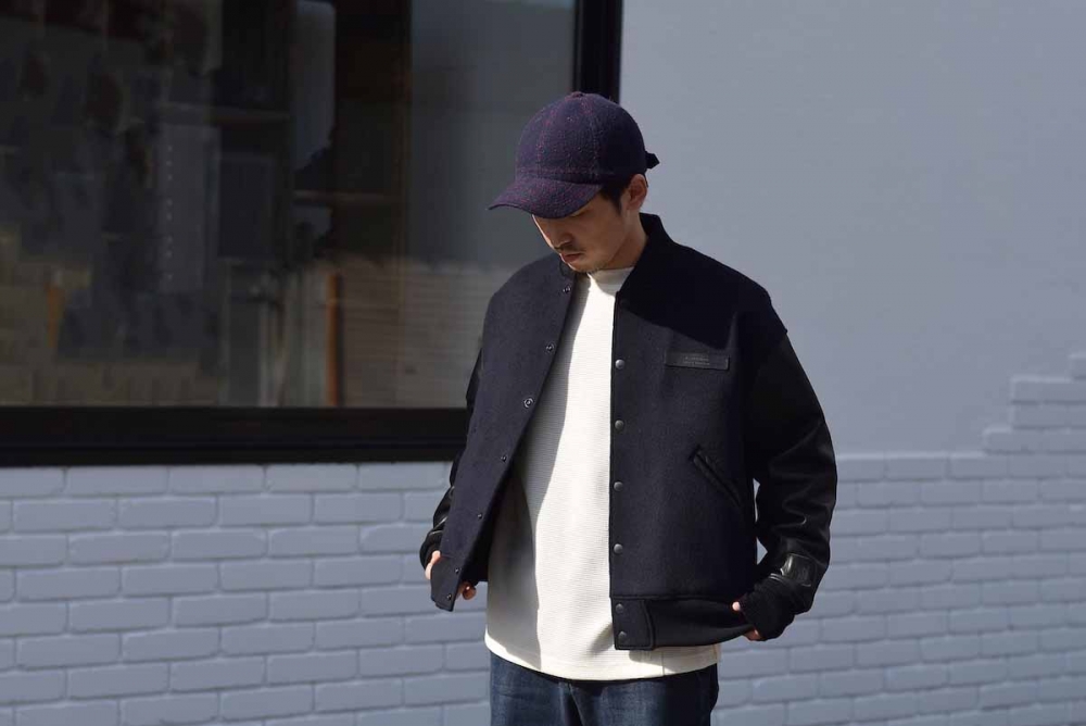 N.HOOLYWOOD 上品なレザーを用いたスタジャンが、この秋冬使いやすい