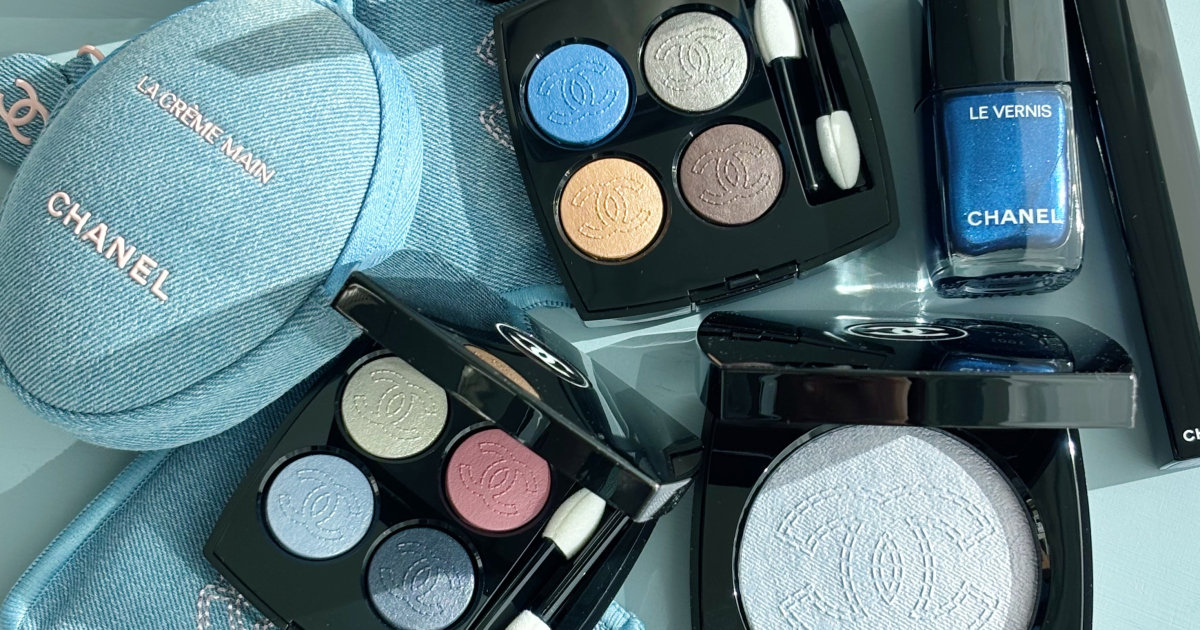 シャネル「デニム メークアップ コレクション」を全色スウォッチ