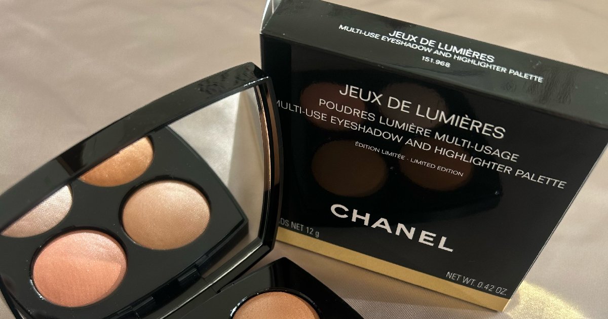 シャネルの春コスメ！マルチパレットの【ジュー ドゥ ルミエール】を