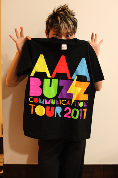 AAA “Buzz Communication”Tour 2011”ツアーグッズ特集｜mu-mo ショップ