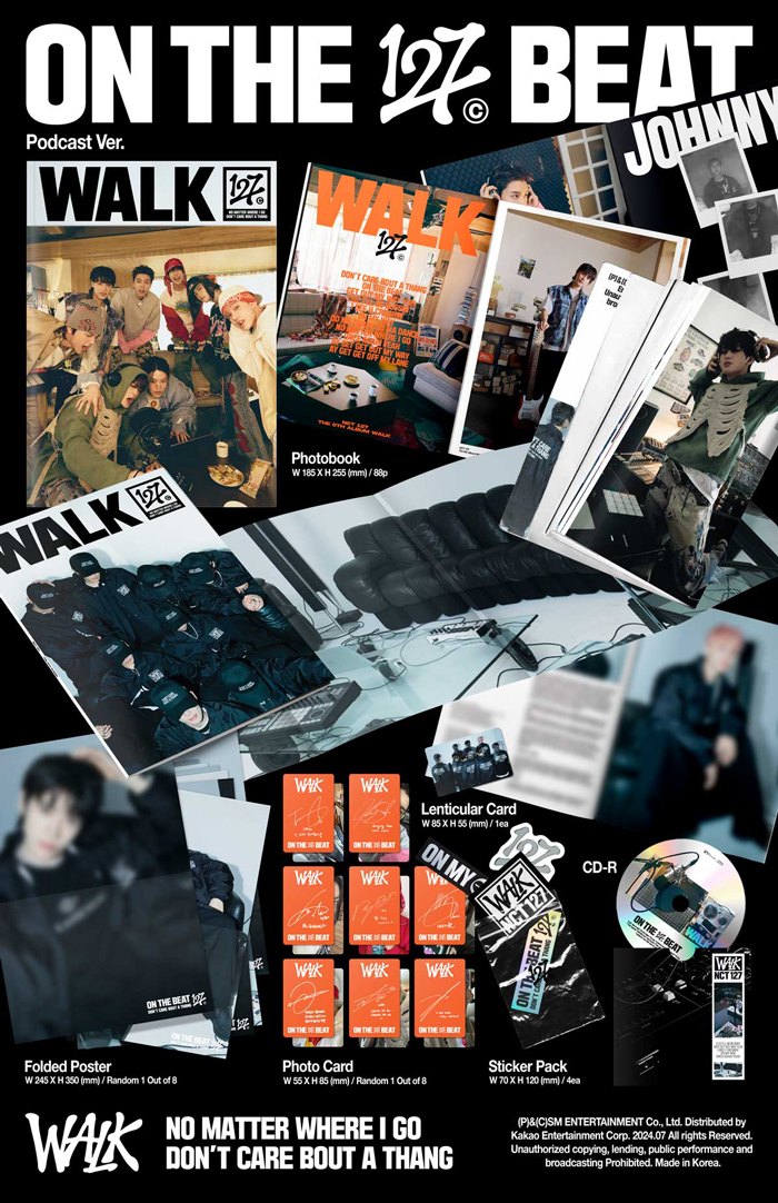 韓国盤】The 6th Album 'WALK' (Podcast Ver.)｜NCT 127｜mu-moショップ