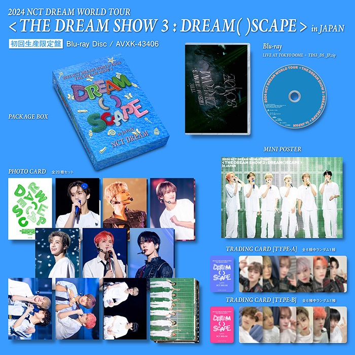 初回生産限定盤】2024 NCT DREAM WORLD TOUR ＜THE DREAM SHOW 3