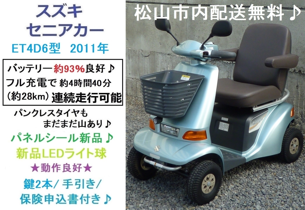 商談成立となりました) 11.8万♪ 美車・スズキ・セニアカー入庫しま