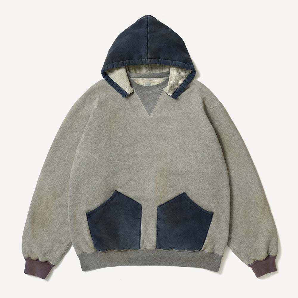A.PRESSE - Vintage Attached Hood Sweat Parka – IN MY BOOK STORE