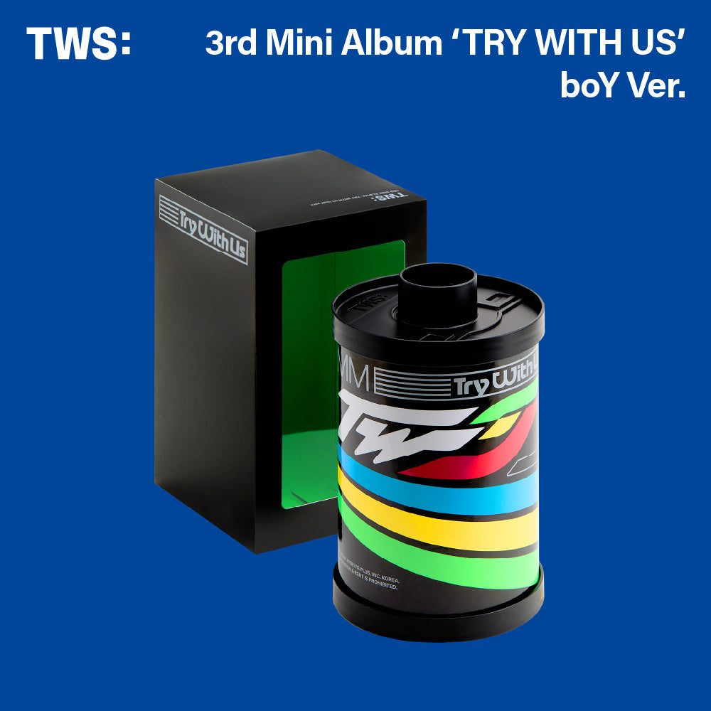 TWS 3rd Mini Album 'TRY WITH US' (boY Ver.) - Interscope Records