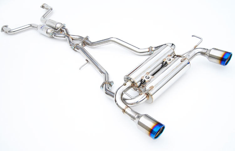 Invidia 02-08 Nissan 350Z Gemini Rolled Titanium tip Cat-back