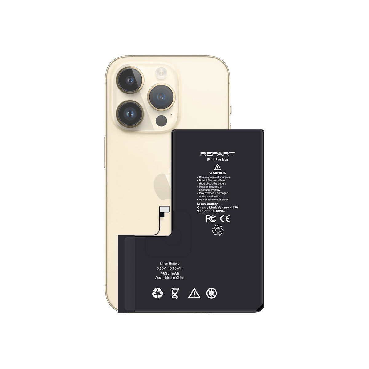 Prime Quality iPhone 14 Pro Max Battery Replacement | REPART