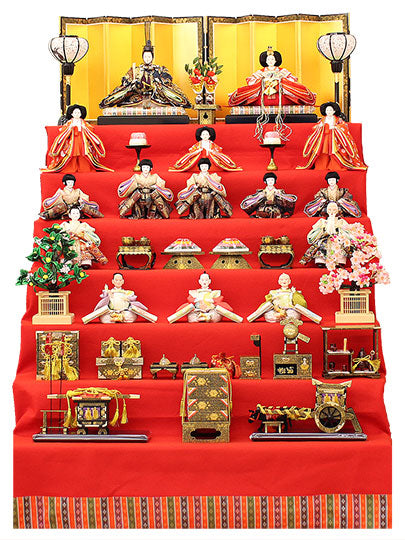 雛人形三段飾り、五段飾り、七段飾りの販売 – 寿鳳人形の東芸