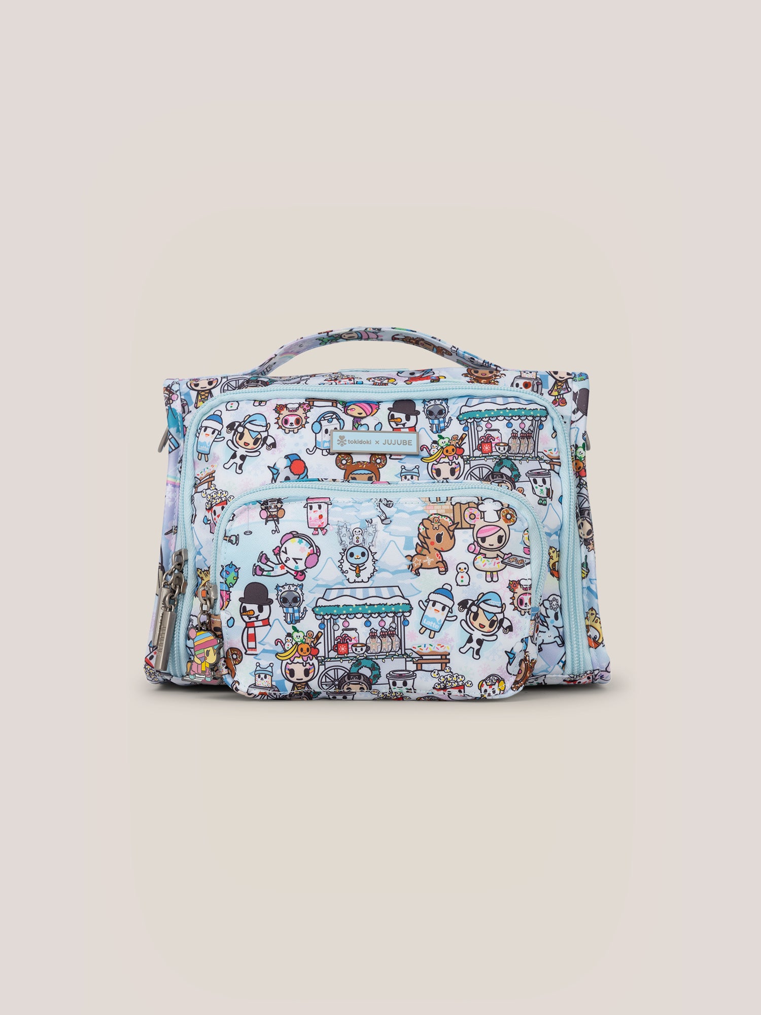 tokidoki Snow Day Bestie Small Messenger Handbag, Backpack — Ice