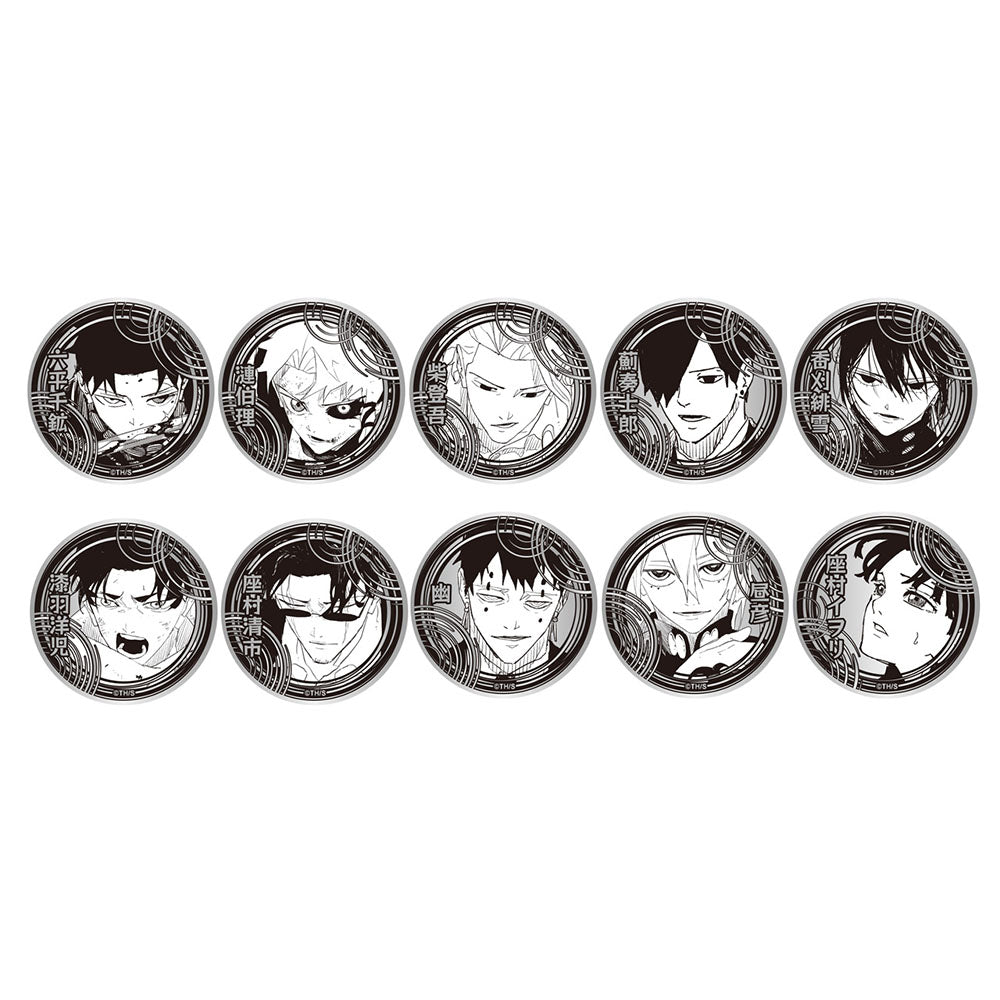 カグラバチ』シルバー缶バッジコレクション 第1弾 （全10種／ランダム1