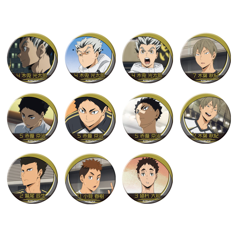 ハイキュ一!! コレクション缶バッジ 原作 第3弹 10点未開封 ハイキュー