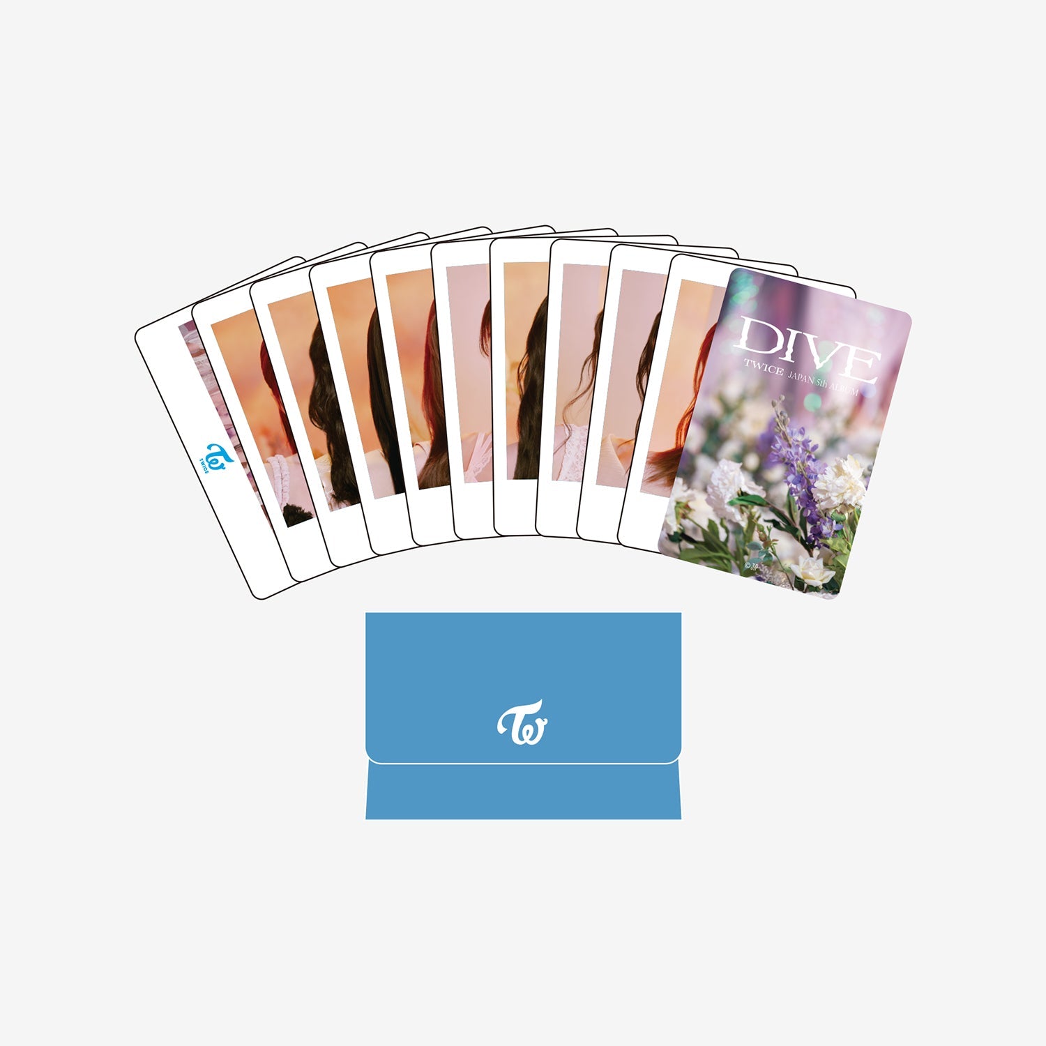 PHOTO CARD SET（10PIECES）/ TWICE『DIVE』 – JYP JAPAN ONLINE STORE