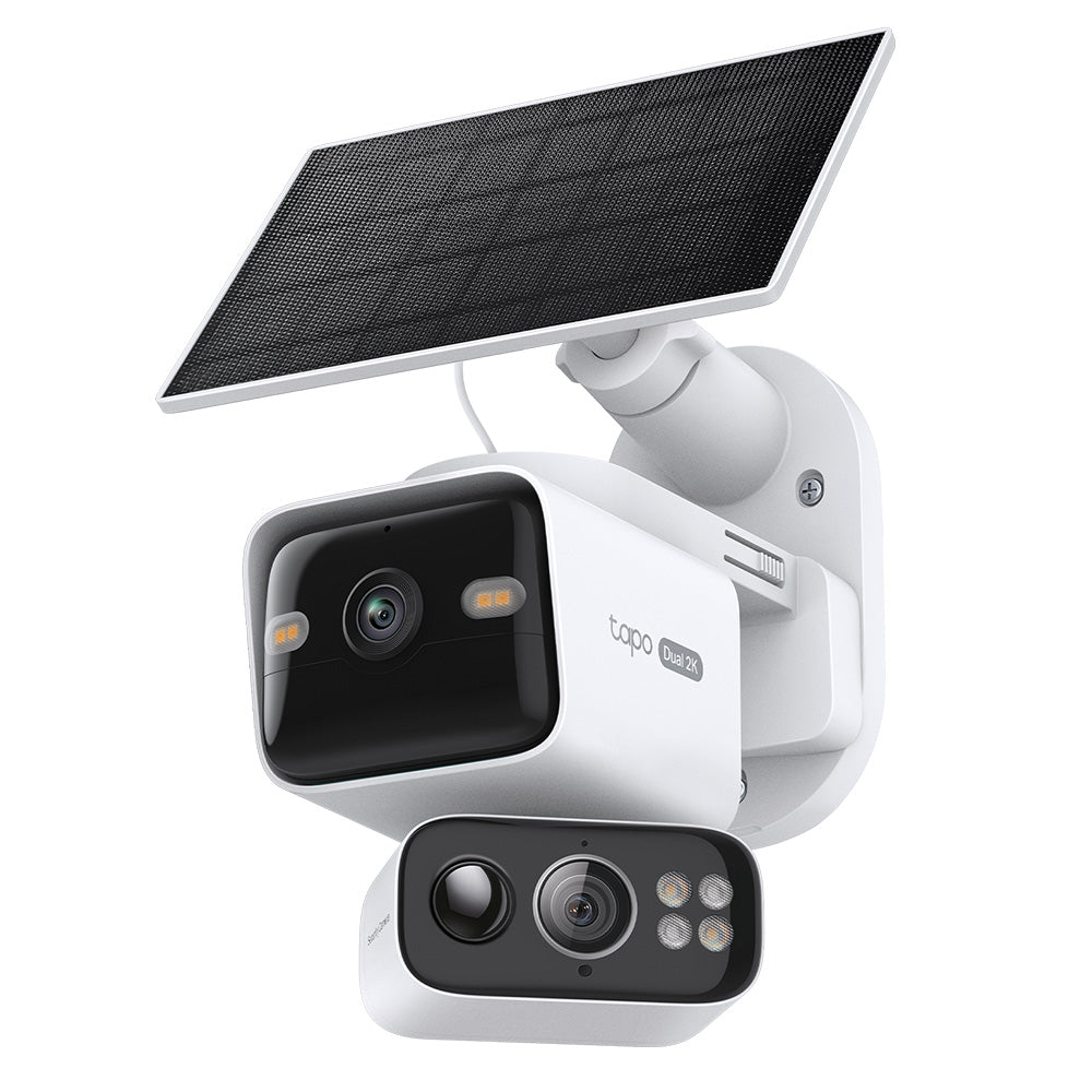 新発売】Tapo 2K ソーラー給電デュアルレンズパンチルト防犯カメラ