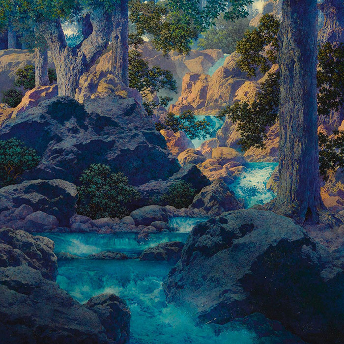 マックスフィールド・パリッシュ / Door of perception | 壁紙