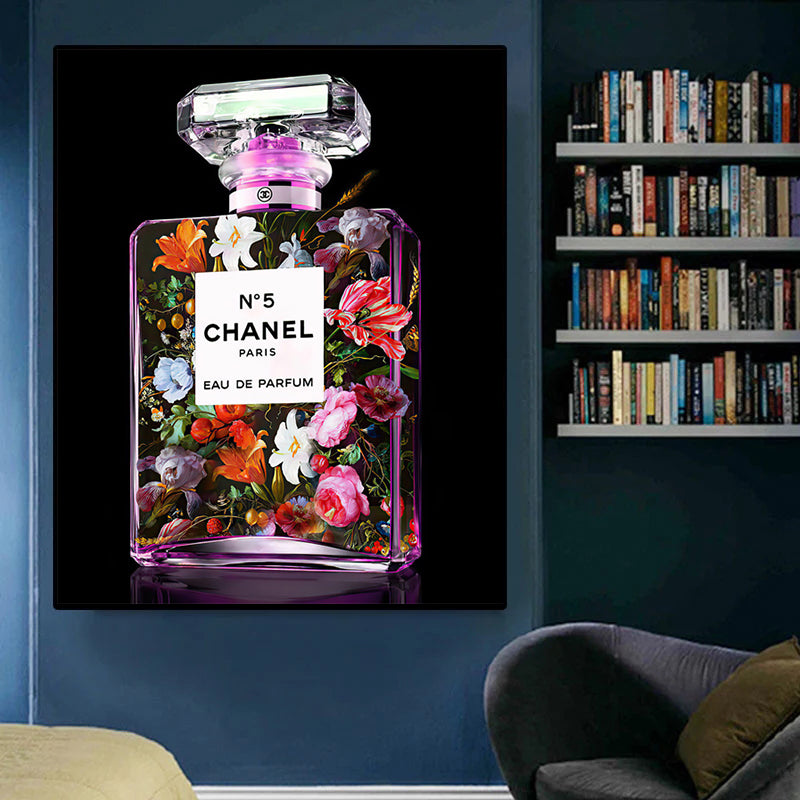 Chanel Floral – Kanvasartkingdom