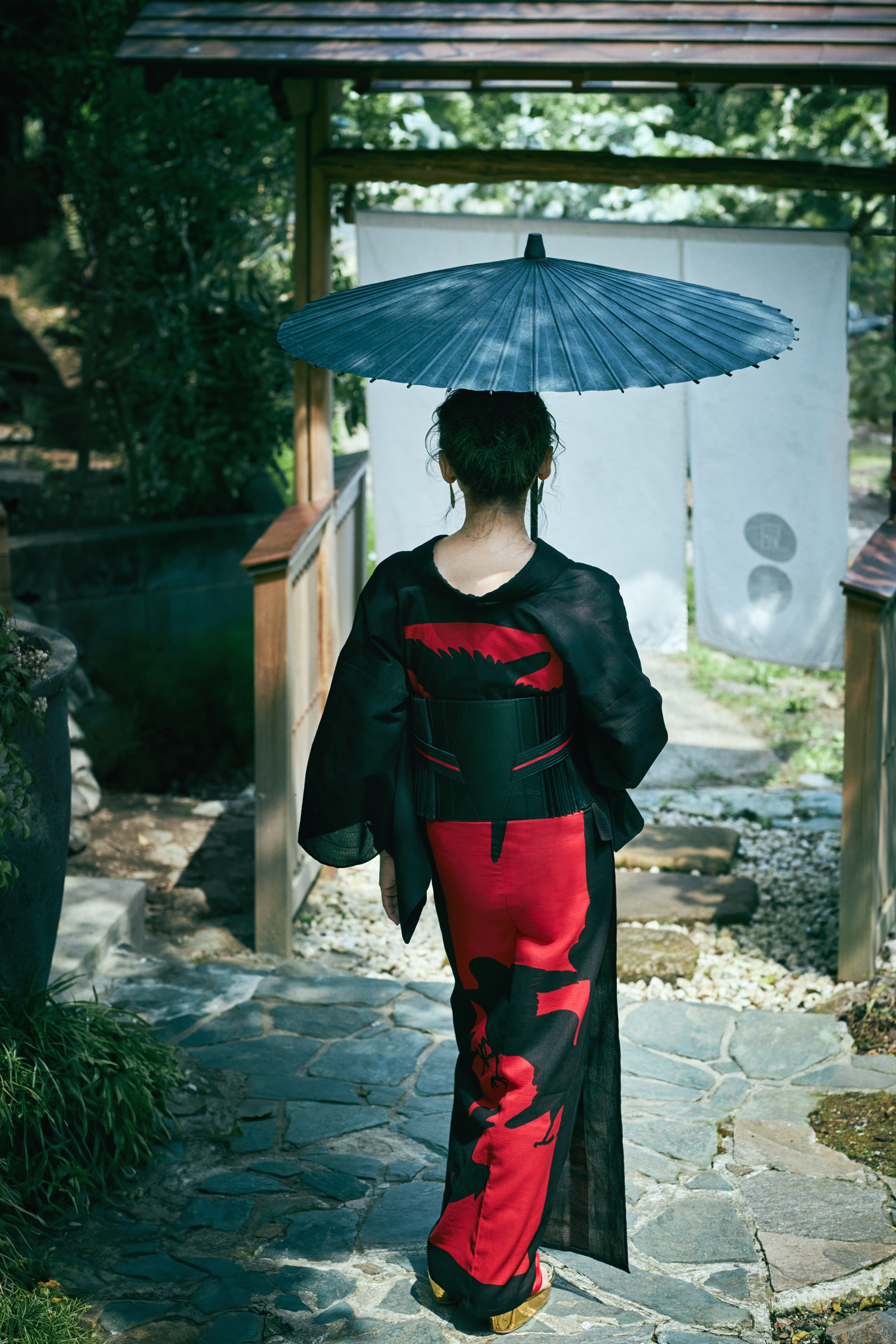 浴衣｜窓カラス｜誉田屋源兵衛