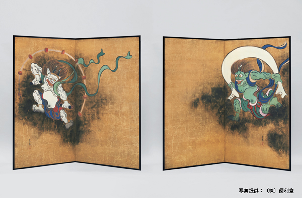 風神雷神図」「夏秋草図」復元屏風の制作プロジェクト: 川面美術研究所
