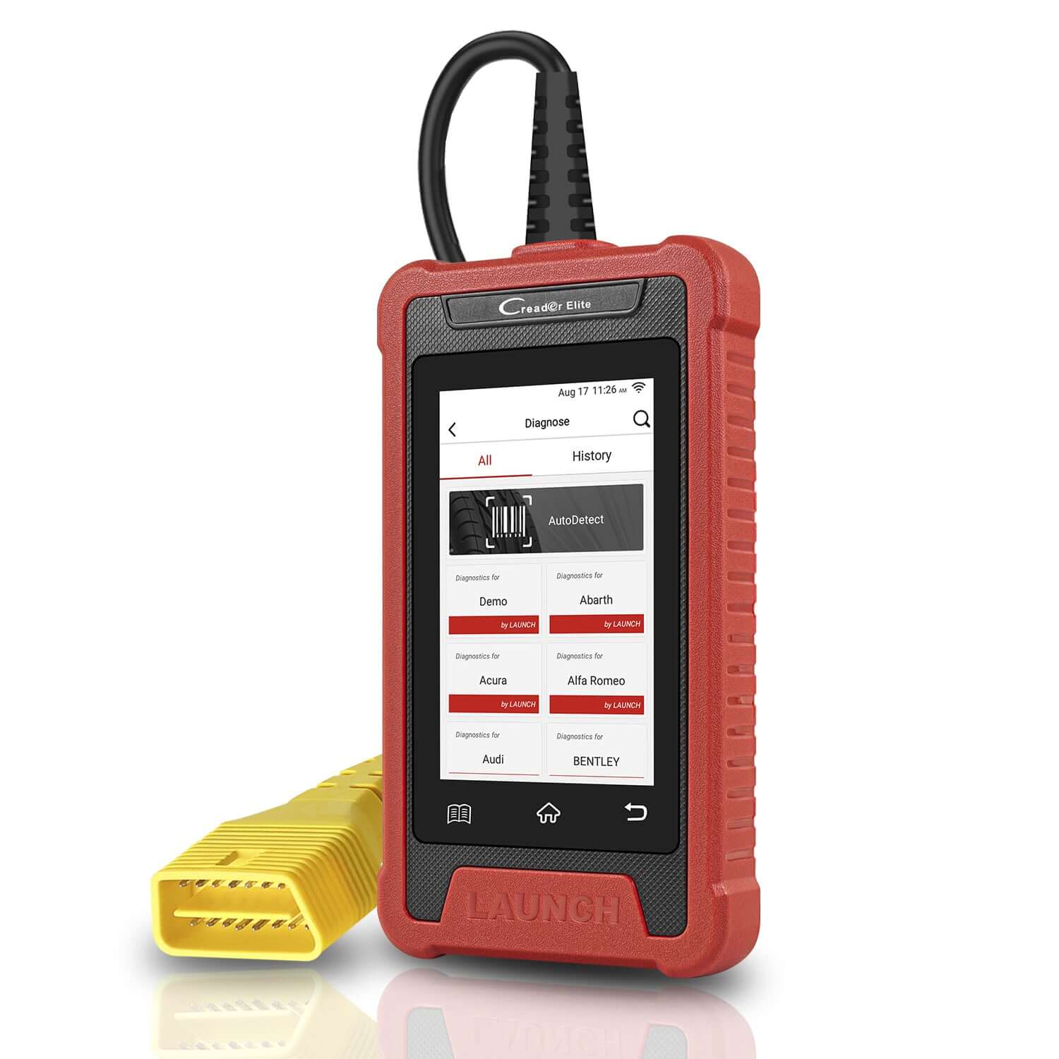 LAUNCH® Creader Elite 200 202 205 ABS and SRS OBD2 Scanner