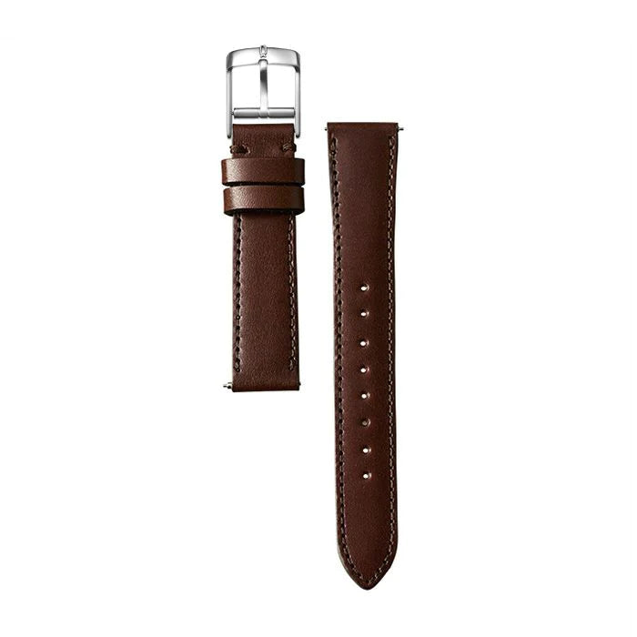 Knot S18-TT-DB 時計ベルト バンド 本革 18mm ダークブラウン 栃木