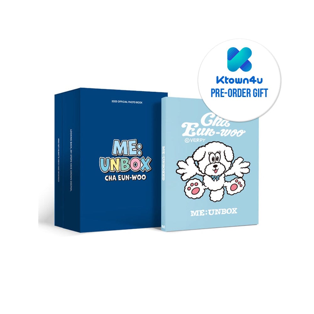 CHA EUN WOO - 2025 OFFICIAL PHOTOBOOK Me Unbox with VERDY