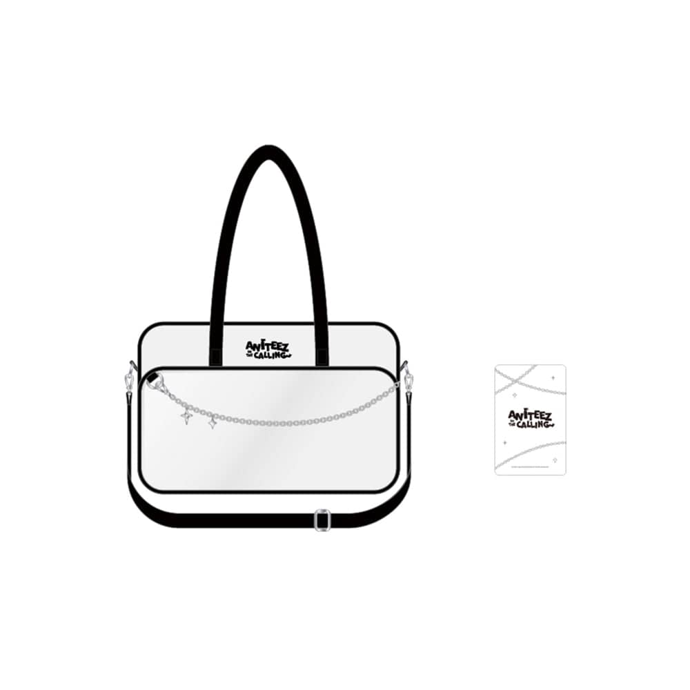 ATEEZ - PVC POCKET SHOULDER BAG [ ANITEEZ IN THE CALLING Official MD ]