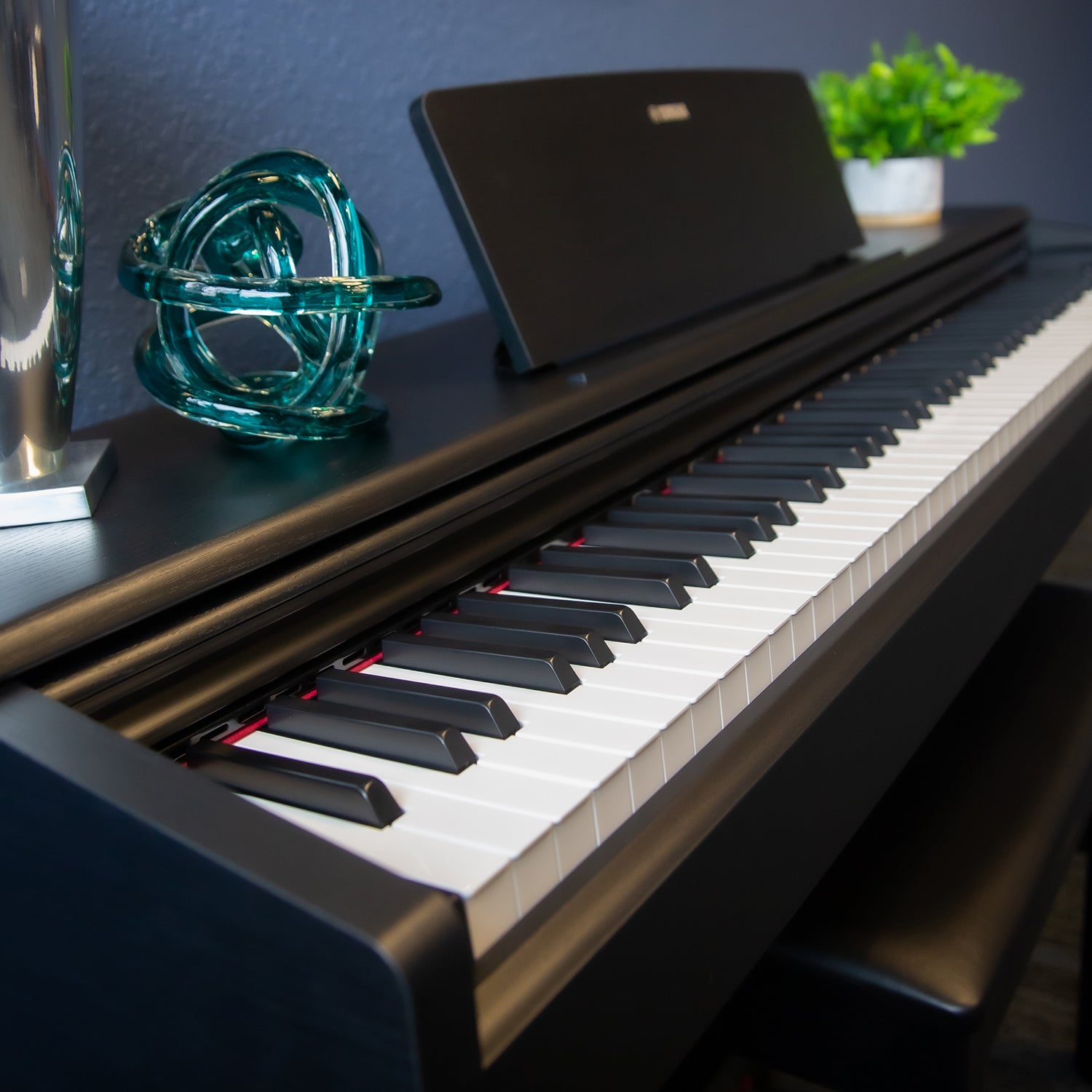 Yamaha Arius YDP-145 Digital Piano - Black COMPLETE HOME BUNDLE