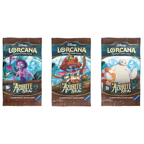 Disney Lorcana: Azurite Sea Booster Pack – Kraken Dice