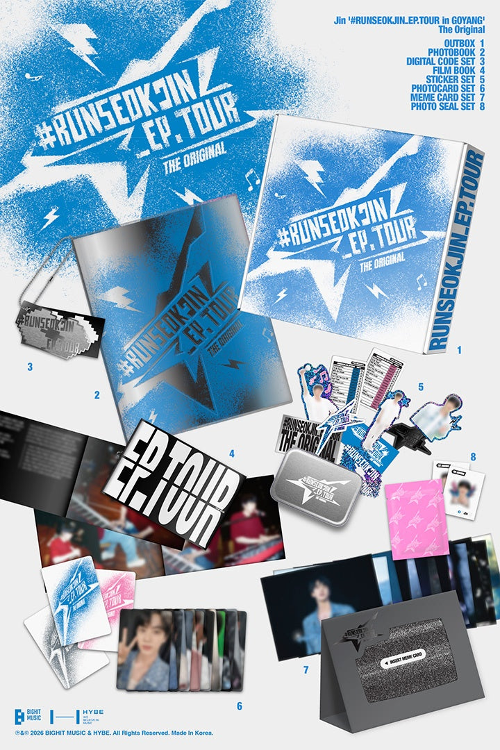 BTS JIN - RUNSEOKJIN_EP TOUR in GOYANG The Original Digital Code